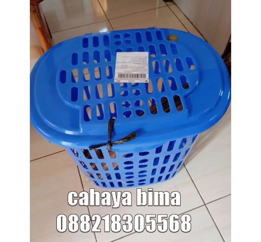 Keranjang Pakaian Cosmic Shinpo SIP327 - Wadah Laundry Tutup Praktis - 2