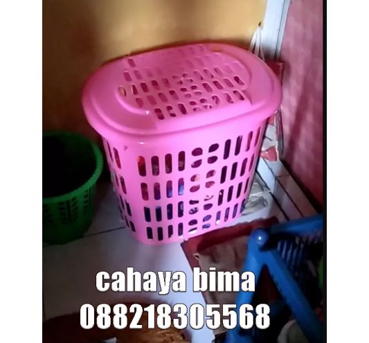Keranjang Pakaian Cosmic Shinpo SIP327 - Wadah Laundry Tutup Praktis - 2
