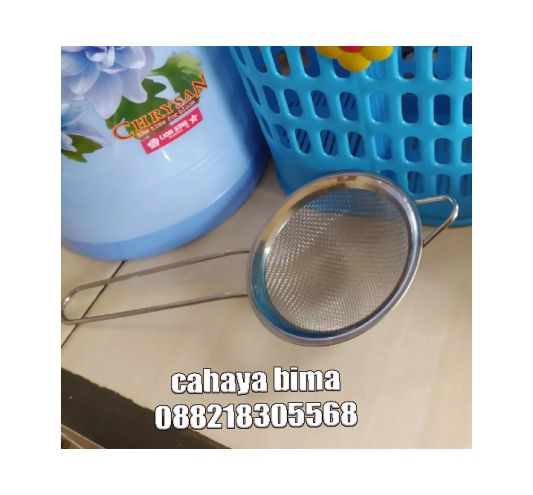 Saringan Teh Kopi Minyak 8 cm Stainless Ayakan Serbaguna - 6