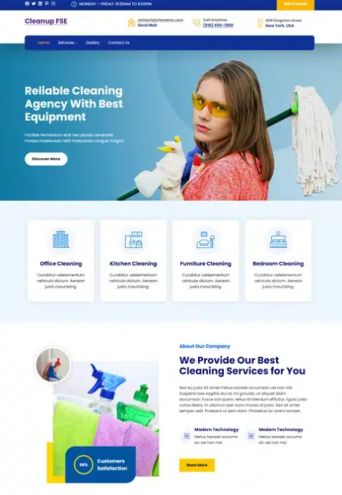 Jasa Pembuatan Website Cleaning Service Profesional untuk Rumah Kantor dan Pabrik - 11