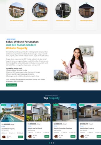 Jasa Pembuatan Website Jual Beli Rumah dan Properti Profesional - 11