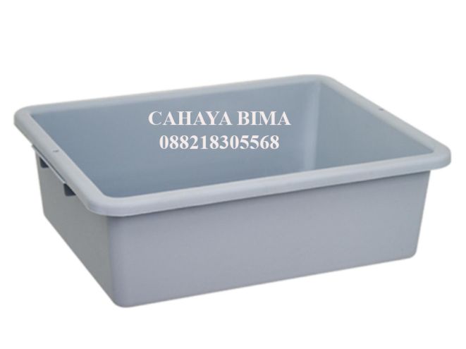 Bak Baskom jumbo Greenleaf 1751 Abu kontainer tempat cuci piring kotor - 3