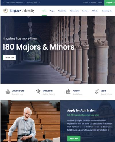 Jasa Pembuatan Website Sekolah & Universitas Profesional Desain Modern & Responsif - 11