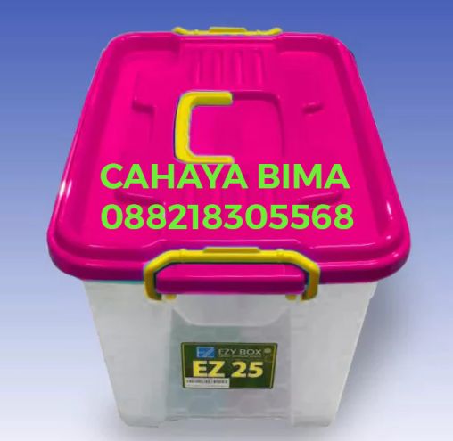 Container Penyimpanan Makanan 25 Liter Food Safe - EZY BOX Murah dengan Handle - 4