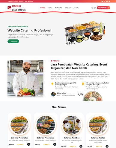 Buat Website Katering WordPress yang Menarik & Mudah Dikelola untuk Bisnis Anda - 12