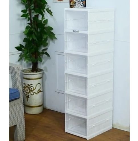 Rak Sepatu Lipat Napolly Rack S16 Serbaguna Kokoh dan Hemat Ruang - 9