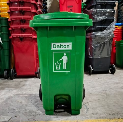Tempat Sampah 100L DALTON LXD 100K Pakai Roda dan Pedal - 8