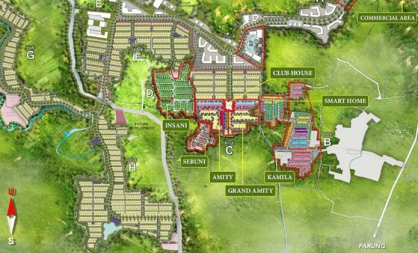 Jasa Gambar Denah Lokasi Tanah Site Plan Autocad Google Map Pemetaan luas Tanah